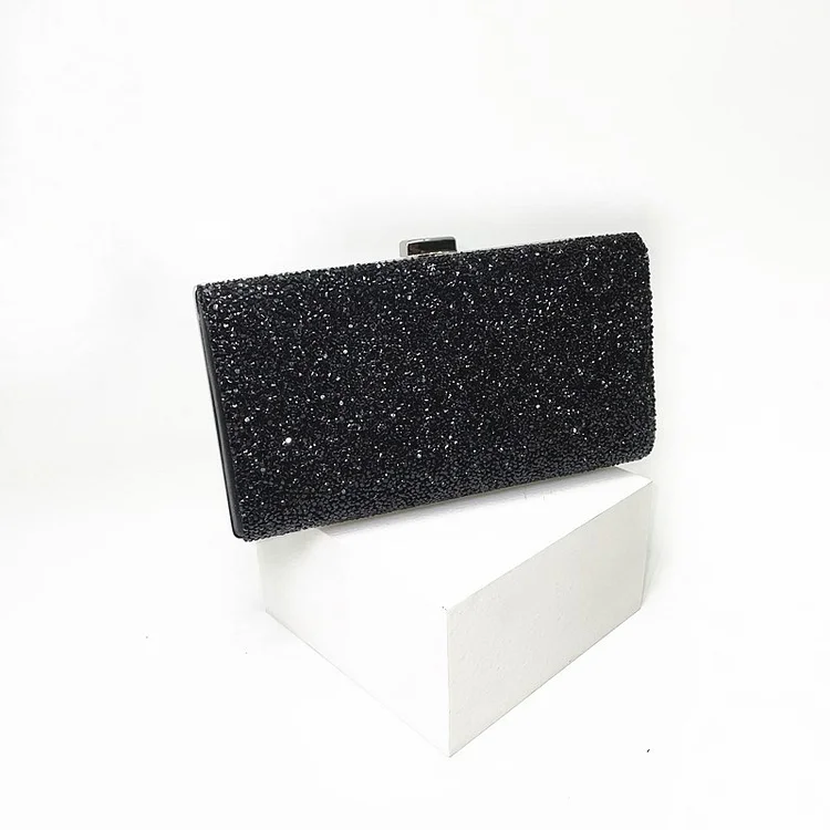 Fashion evening bag diamond evening bag rhinestone personality small square bag