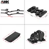 AMK Axial SCX10 313mm Wheelbase DIY Upgrades Metal Frame with Carbon Fiber Chassis Rail Builders Kit Adapt to 1/10 RC Crawler Body for Expert Players