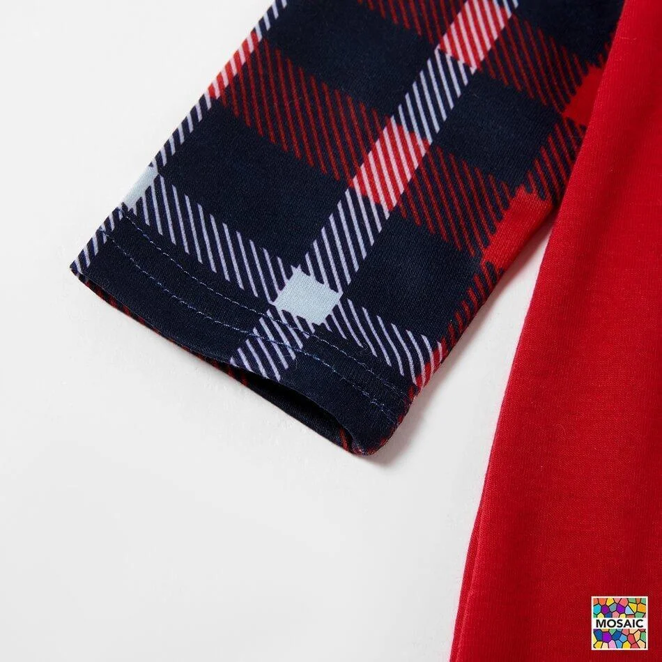Family Matching Plaid Pajamas Set