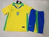 Joyfball 2025/2026 Kids Size Brazil Home Soccer Jersey 