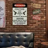 Warning Shot - Vintage Metal Signs(12*16Inch) - Warning