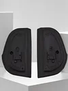 1 Pair Car Exterior Mirror Gasket Rubber Seals L/R for Benz W202 W210 S202 S210