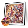 CurlyHair Girl - Crystal Rhinestone Diamond Painting