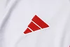 Joyfball 2025/2026 Liverpool Half-Pull Training Suit White Jersey 1:1 Thai Quality 