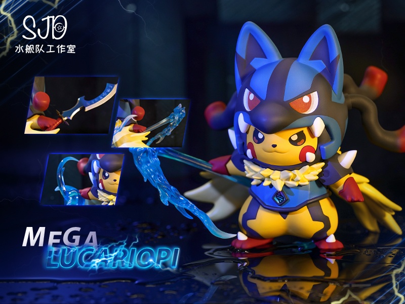 Pokemon Skin Change #2 Mega Lucario Skin GK Statue - SJD Studio [In-Stock] main image 1