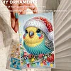 2pcs DIY 5d Diamond Painting Acryl Schmuckschatulle Kit f&uuml;r Geschenk (Weihnachtstier)