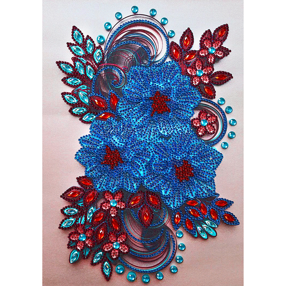 

Flower Quilling Paper - Special Shaped Diamond Painting - 30*40CM, 501 Original