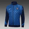 2025/2026 Psg Paris Saint-Germain Long Zipped Jacket Royal Blue Inkjet Football Shirt 1:1 Thai Quality