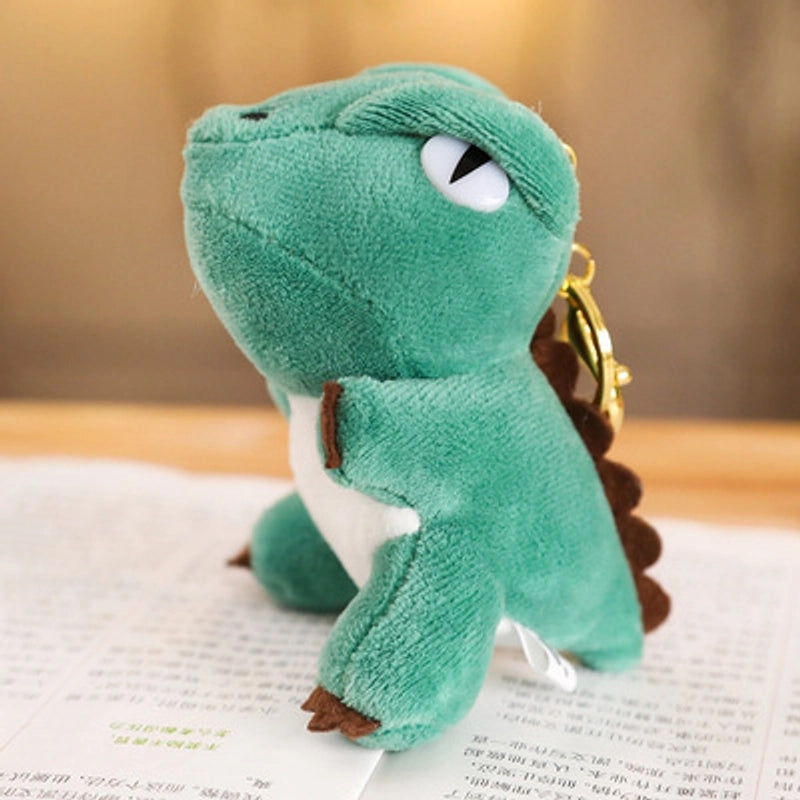 Creative Dinosaur Plush Toy Tyrannosaurus Rex Toy Keychain Bag Pendant Small Doll Machine Doll