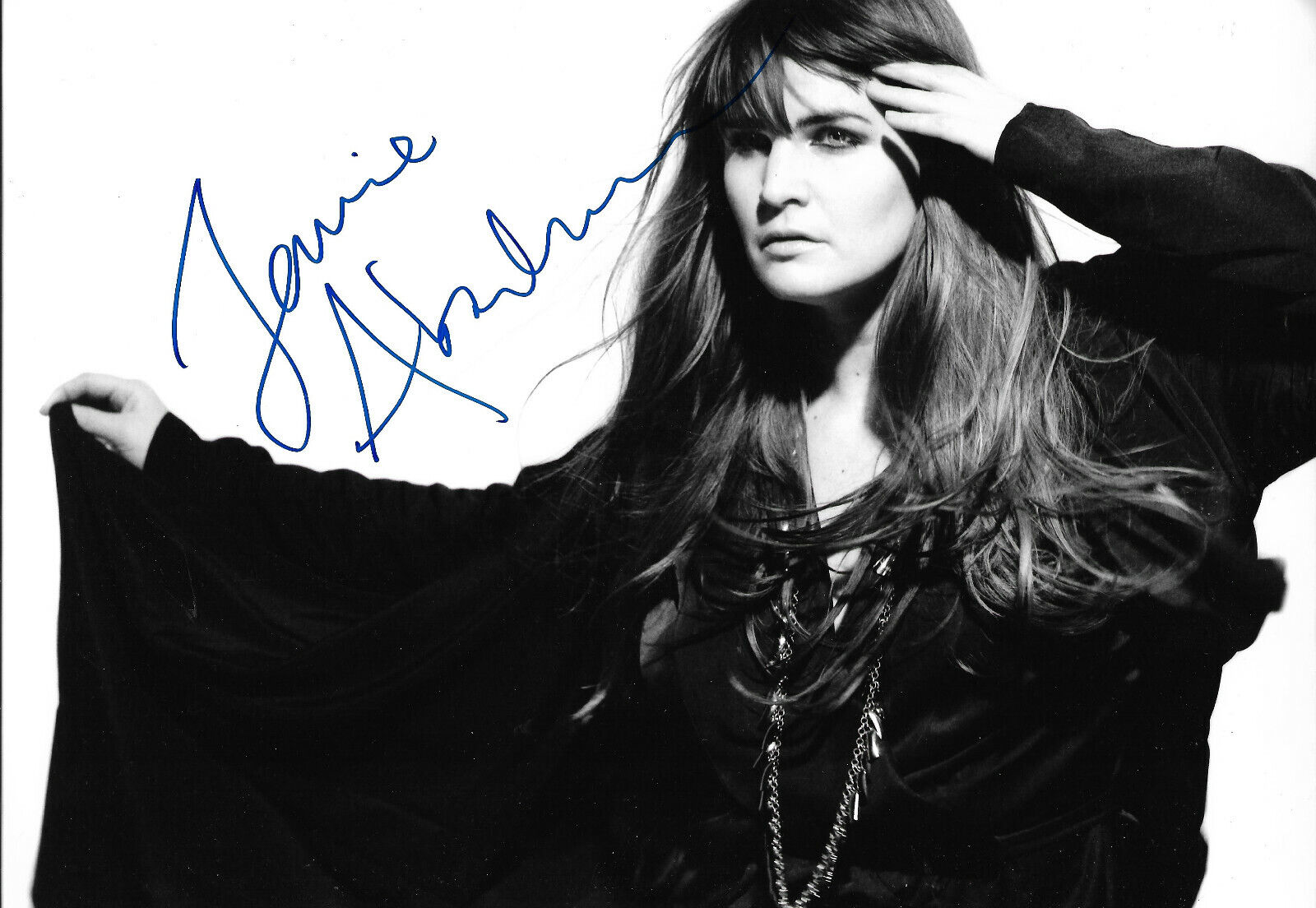 Jennie Abrahamson signed 8x12 inch Photo Poster painting autograph