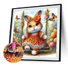 Rabbit - Round AB Drills Diamond Painting(35x35cm)