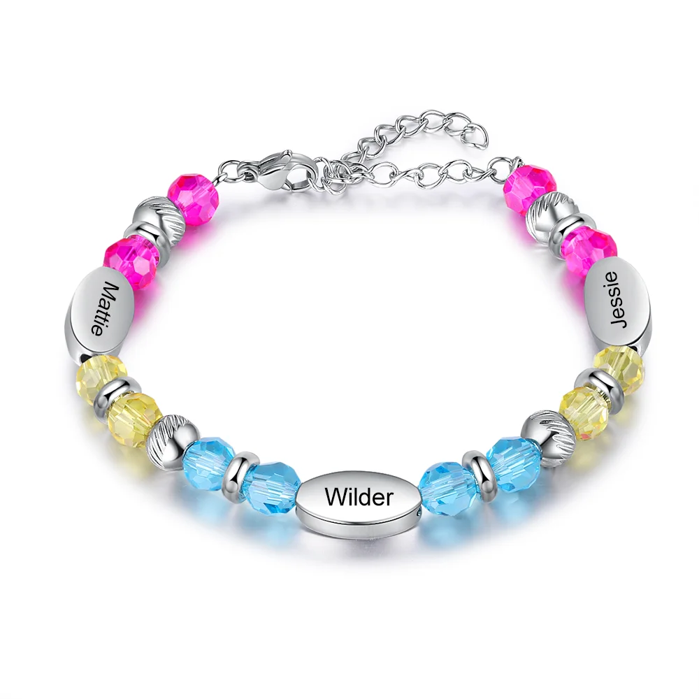 Armband für individuelle Wunschgravur - Kind n3 Kettenmachen
