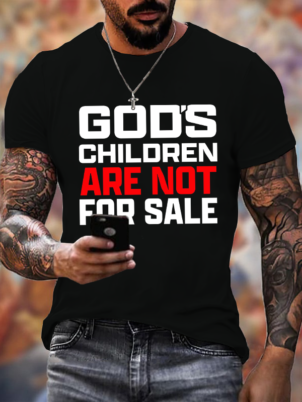 God's Children Are Not For Sale T-Shirt