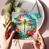 (US Local)12PCS DIY Animals Theme Diamond Art Greeting Cards Congratulations Cards & Gifts