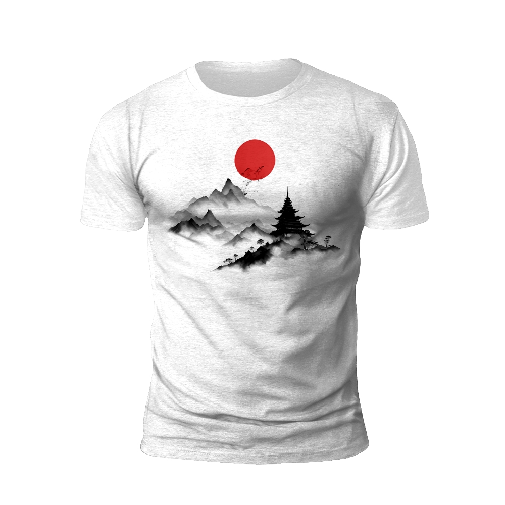 Sunrise Over Mountains T-Shirt