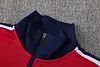 Joyfball 2024/2025 Arsenal Long Zipped Jacket Red Soccer Jersey 1:1 Thai Quality 