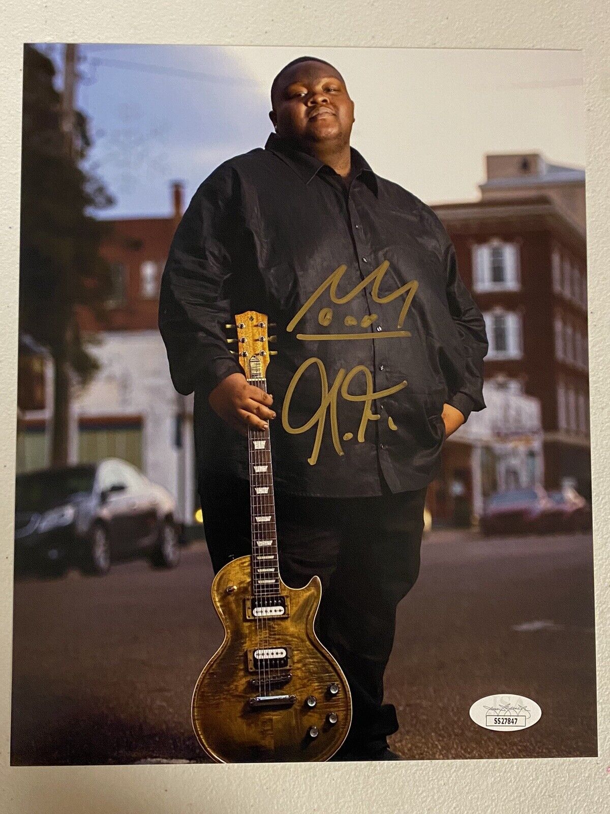 CHRISTONE KINGFISH INGRAM SIGNED AUTOGRAPHED 8X10 Photo Poster painting WITH JSA COA # SS27847