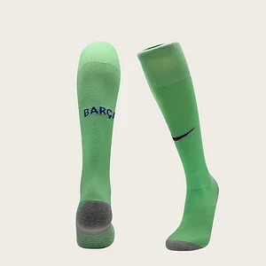 2024/2025 Barcelona Second away Green Football Socks