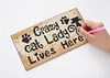 DIY diamond wall mount kit door and window tag-Cat
