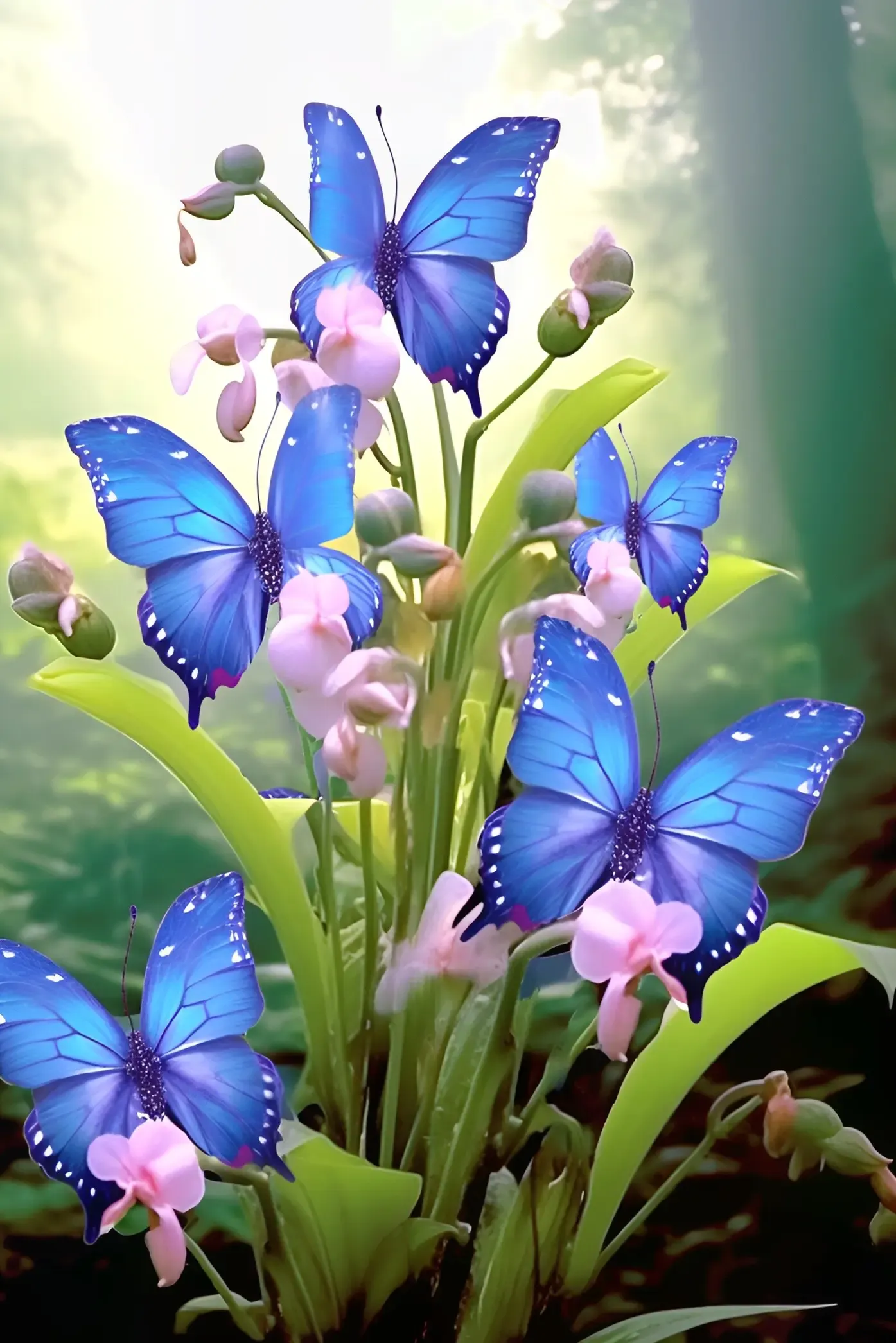 Colorful Butterfly Flower Seeds-Vivid Winged Delight