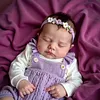 12&rdquo;/16'' Realistic Silicone Sleeping Baby Little Infant Boy or Girl Jucesa and Weilain Physical and Mental Accompaniment - RBBI-Myrebornbabydoll&reg; Myrebornbabydoll&reg;