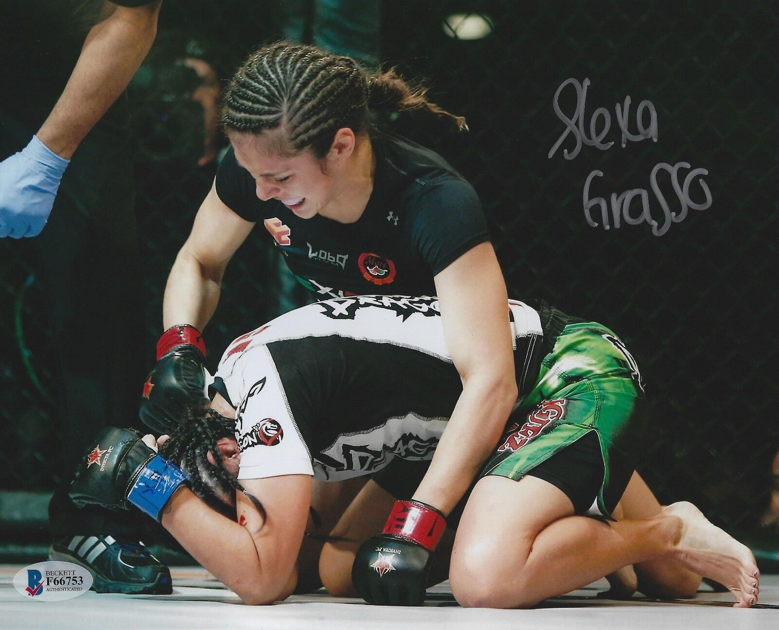 Alexa Grasso Signed 8x10 Photo Poster painting BAS Beckett COA UFC Invicta Picture Autograph 753