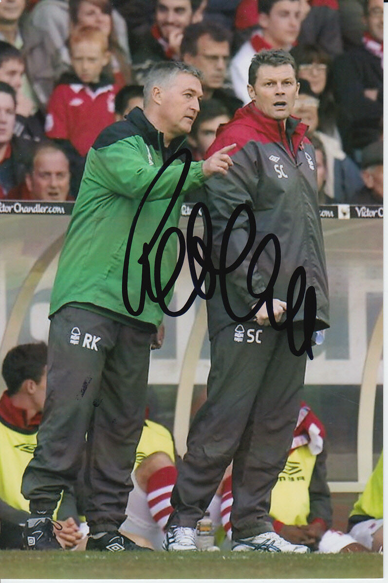 NOTTINGHAM FOREST HAND SIGNED ROB KELLY 6X4 Photo Poster painting.