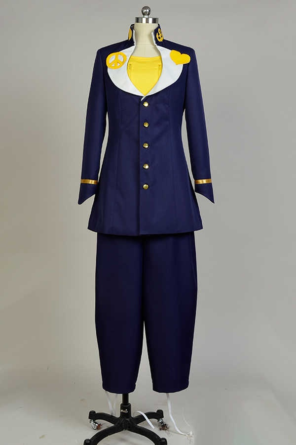 Jojos Bizarre Adventure Higashikata Josuke Cosplay Costume