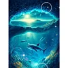 Diamond Painting-5D Full Round Drill Dolphin