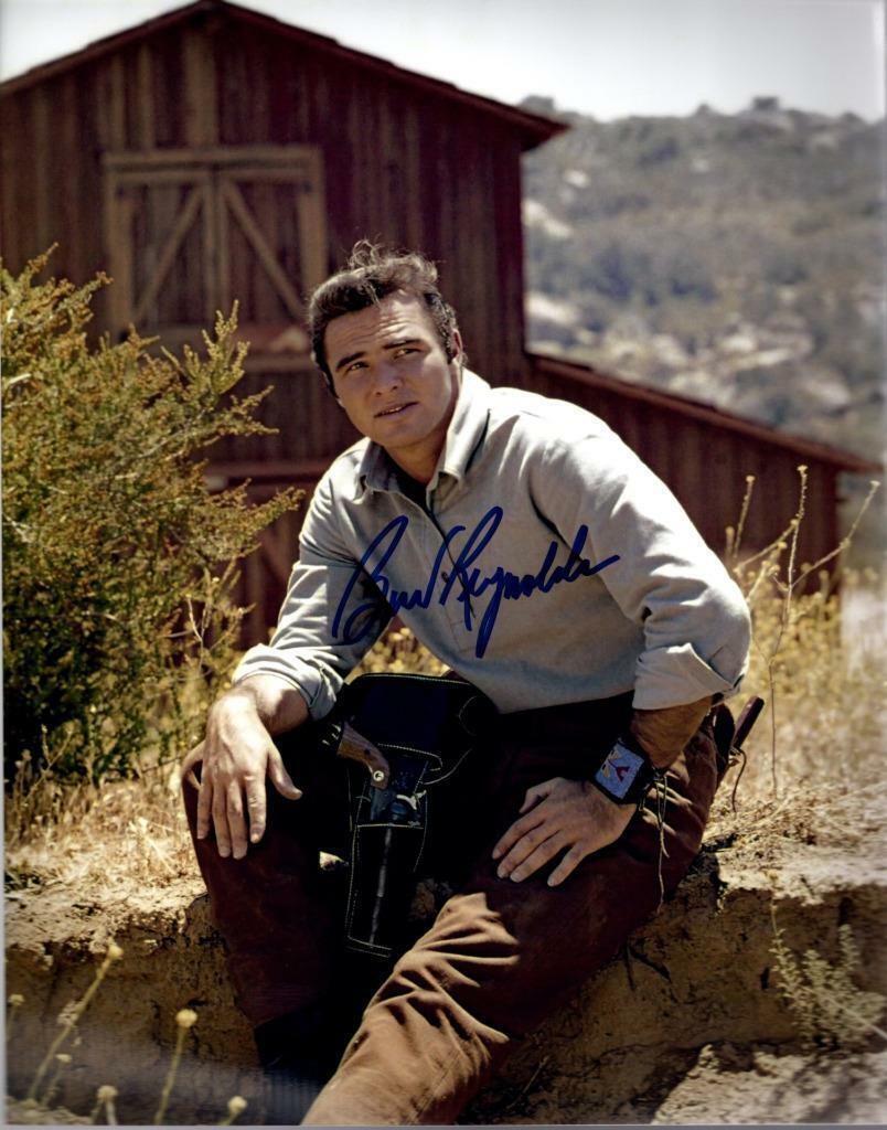 Burt Reynolds signed 11x14 Photo Poster painting Pic autographed Picture with COA