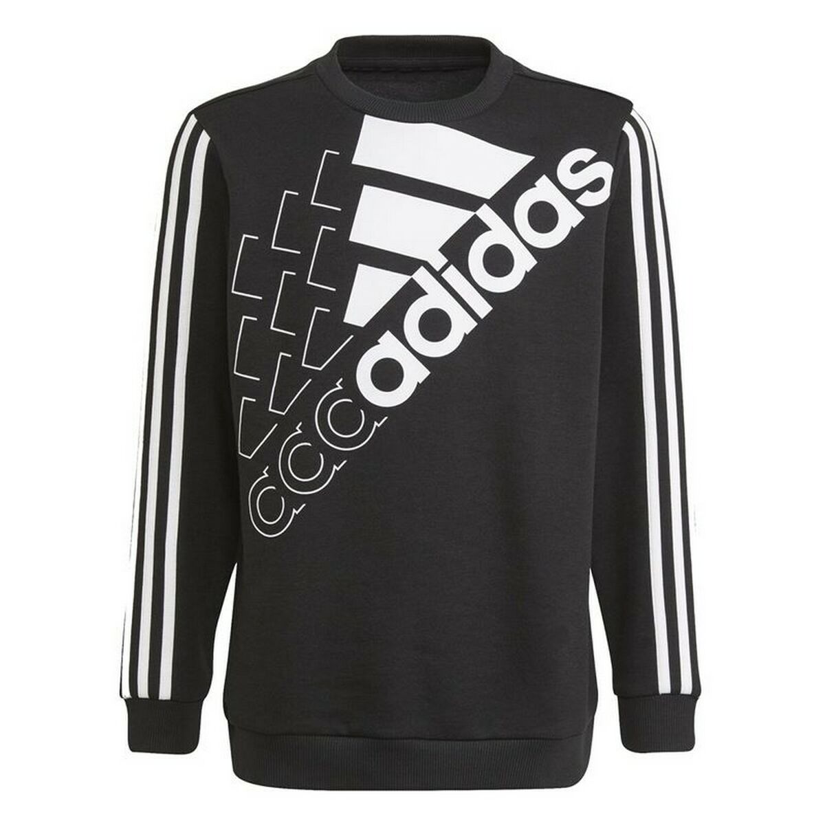 Children&rsquo;s Sweatshirt Adidas Essentials Logo K Black - sale.kim -  endless selection of finest brands