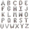 20PCS English Letters 16" Aluminum Film Golden Silver Rose Gold Balloons Birthday Party Decor