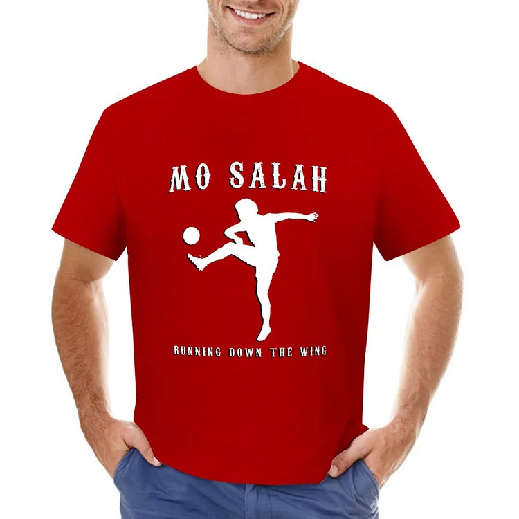 Mohamed Salah Inspired  Fan Gift Essential Men's Soccer Culture Tee