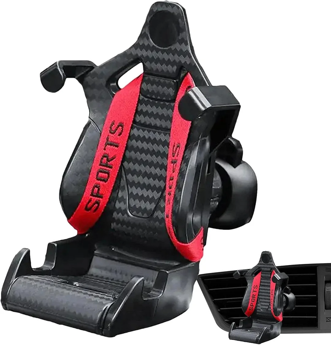 Racing Seats Phone Mount - Car Vent Phone Mount