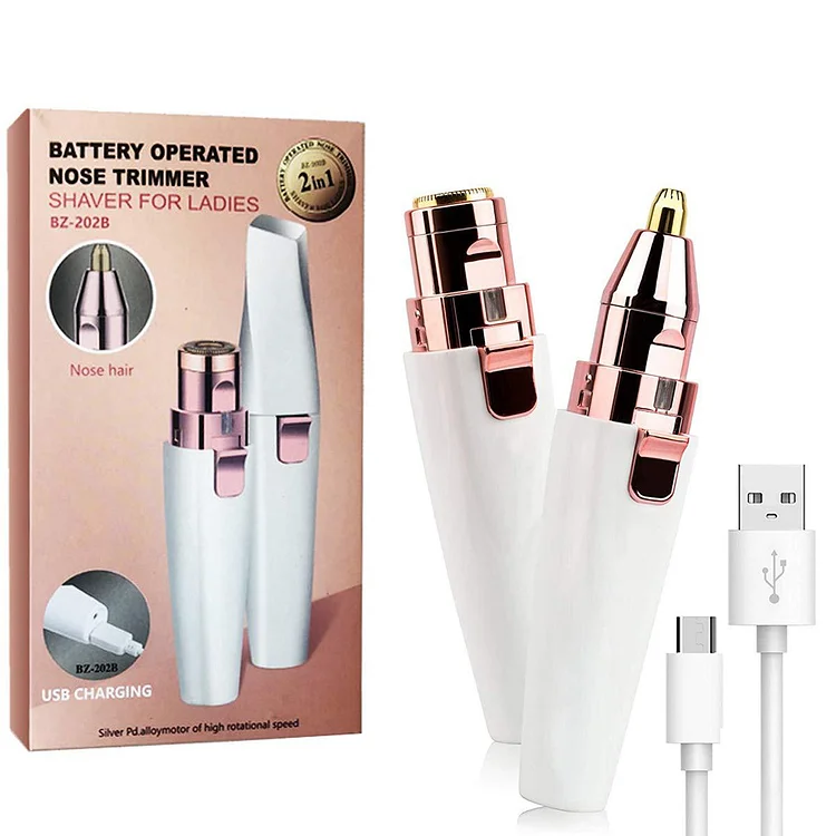 🔥 2-in-1 Women's Eyebrow and Facial Hair Removal Device