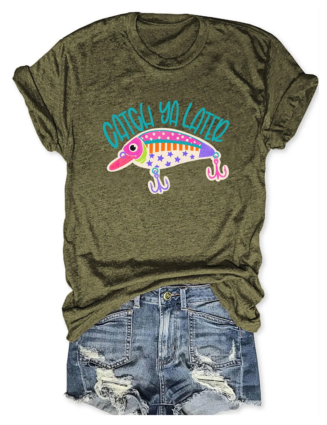 Catch Ya Later Fishing Lure T-shirt