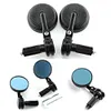 1 Pair 7/8 Motorcycle Bar End Mirror Motorcycle Handle Bar End Rearview Mirrors