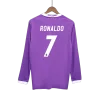 Vintage Soccer Jersey RONALDO #7 Real Madrid Away Long Sleeve 2016/17