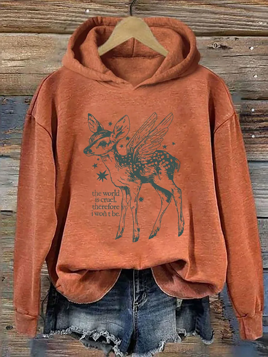 The World Is Cruel Therefore I Won't Be Hoodie