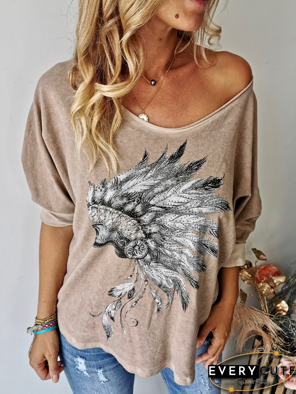 Yellow Cotton Casual Plus Size Blouse