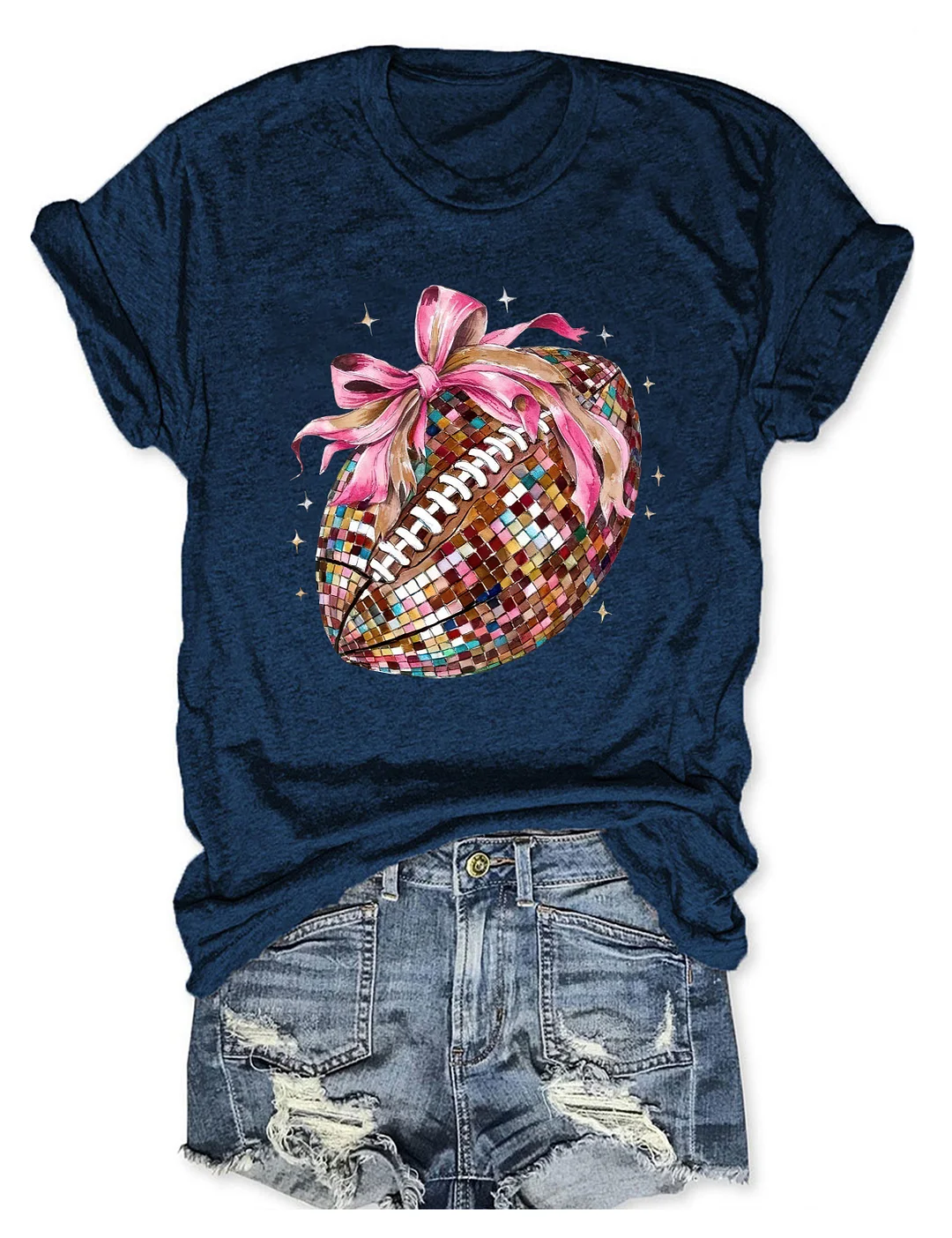 Football Coquette T-Shirt