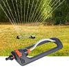Aluminum Tube Swing Sprinkler 4 Modes Irrigation Sprinkler Rustproof Garden Tool