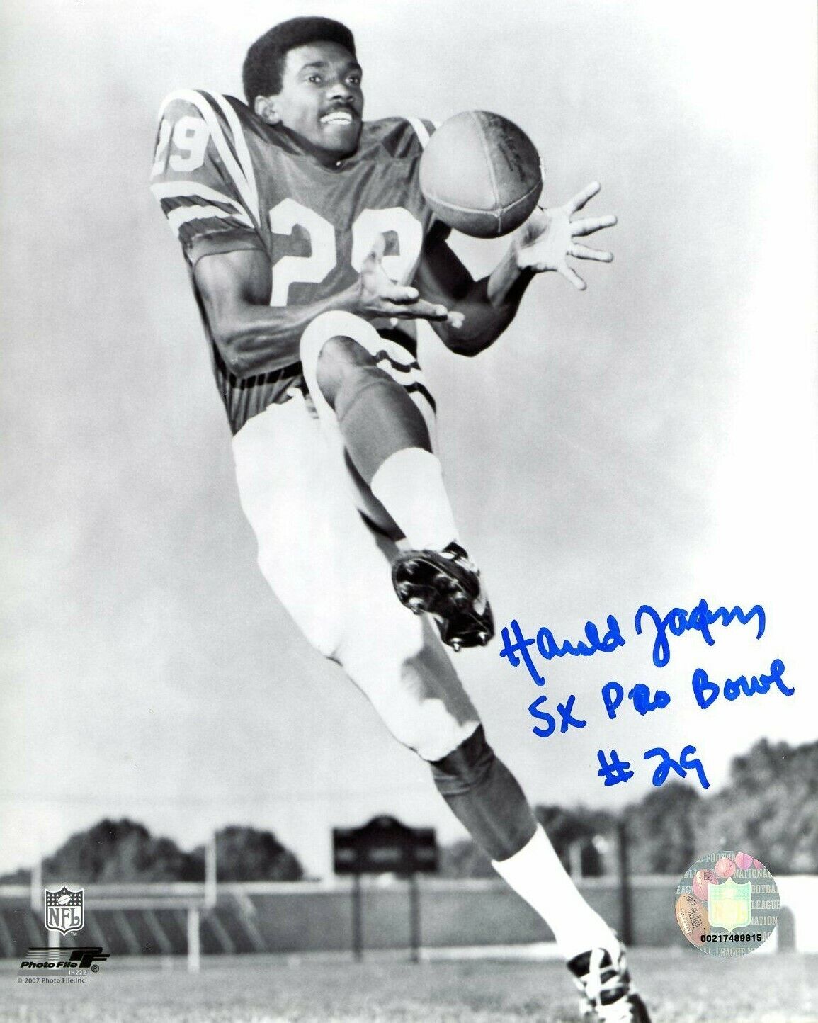 Harold Jackson autographed 8x10 Philadelphia Eagles In Person #2