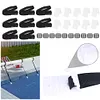 Swimming Blanket Strap Solar Cover Attachment Kit Reel Strap for Swimming Pool