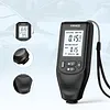 Paint Thickness Gauge Meter Fe/NFe Probe Coating Thickness Gauge with LCD Display for Cars Boat Metal Foil Furniture Accessories