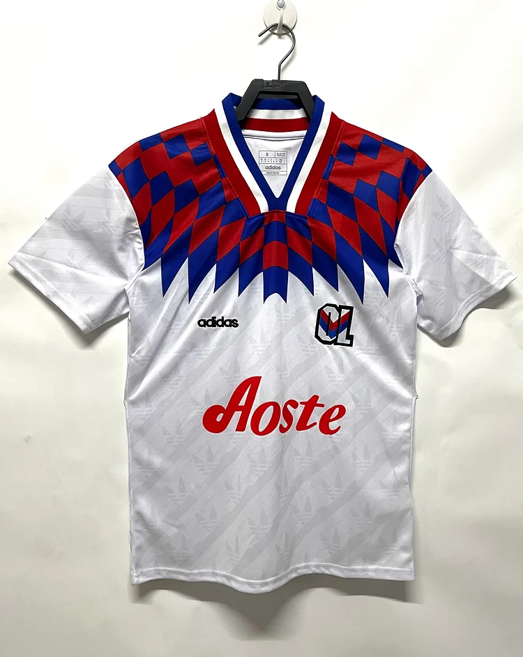 1995-96 Lyon home retro jersey