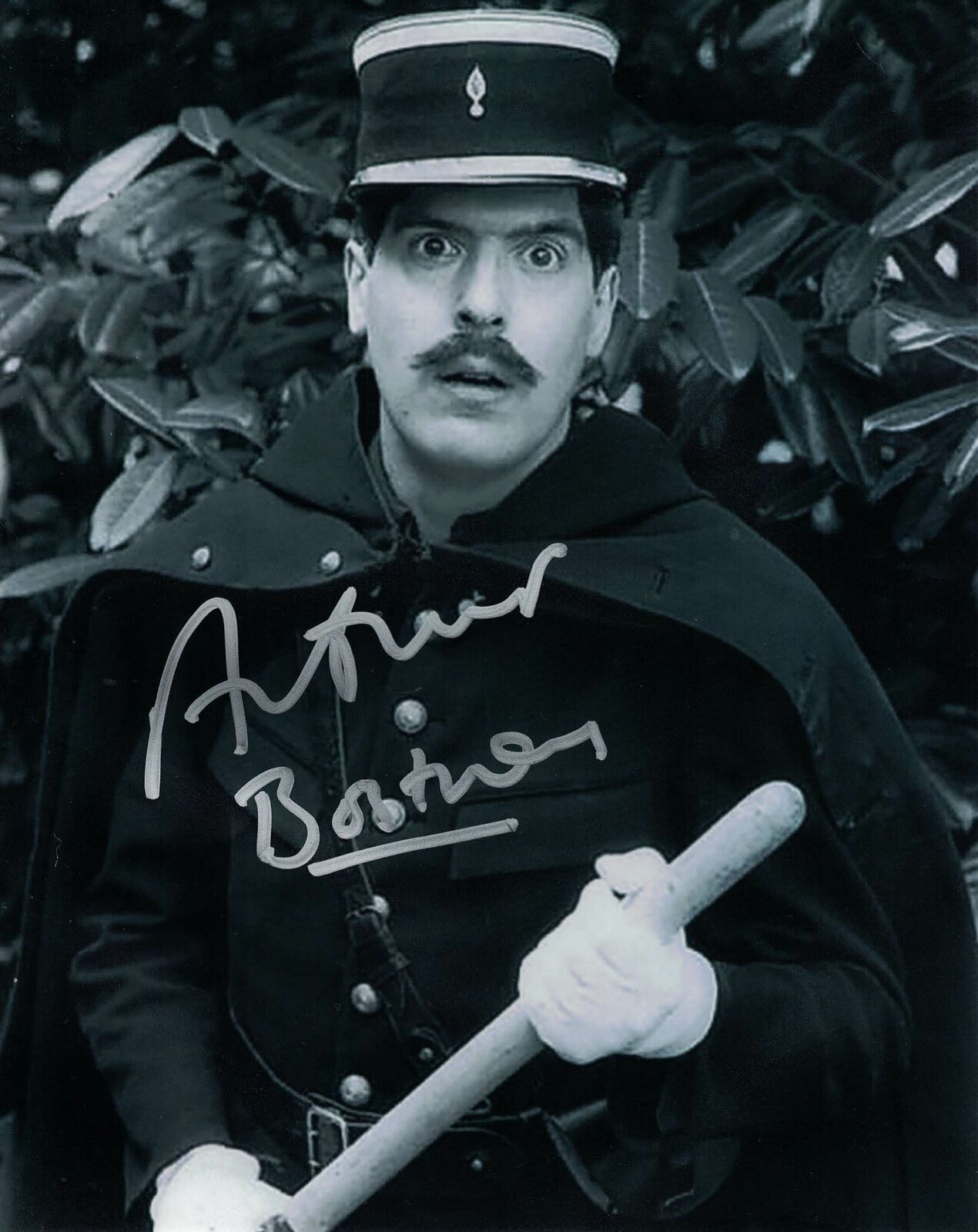 ARTHUR BOSTROM - Officer Crabtree in Allo, Allo - hand signed 10 x 8 Photo Poster painting