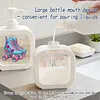 2 patins &agrave; roulettes, bouteille de pompe diamond art, distributeur vide rechargeable avec pompe, distributeur liquide de vaisselle pour savon &agrave; mains, lotion et apr&egrave;s-shampoing id&eacute;al pour la salle de bain, &eacute;vier de cuisine