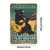 Guitar Cat - Vintage Metal Signs(12*16Inch) - Cat