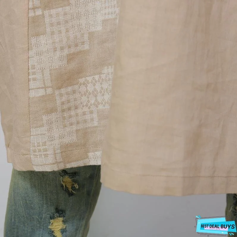 Women Long Sleeve Loose Casual Autumn Dress